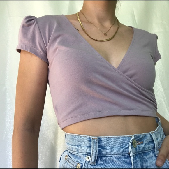Aritzia Wrap Top - Picture 3 of 8